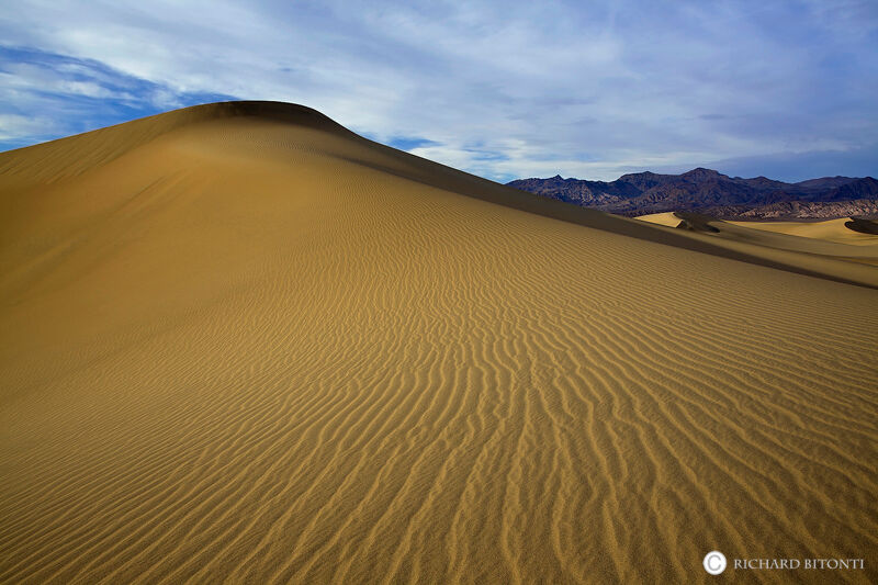 Pristine textures shape the impressive dunes in Death Valley National Park.&nbsp;For dunes to exist there must be a source of...